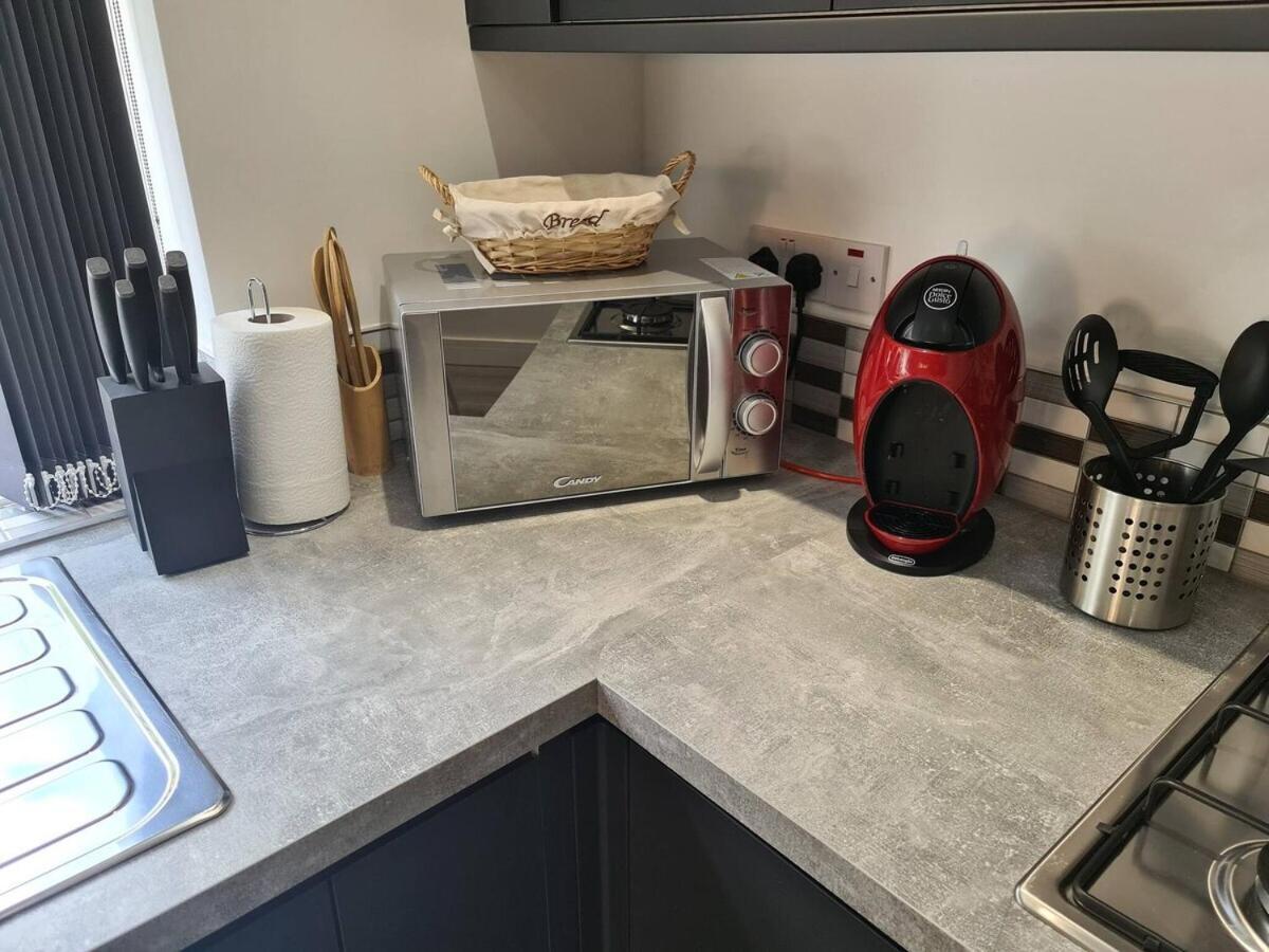 Sav Apartments - 2 Bed Cosy Flat Saffron Leicester Kamer foto