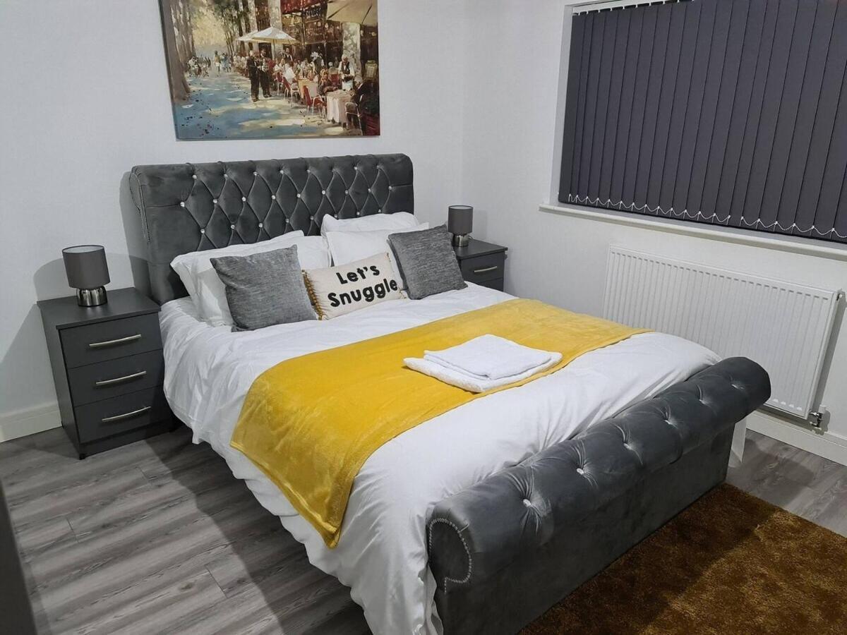 Sav Apartments - 2 Bed Cosy Flat Saffron Leicester Kamer foto