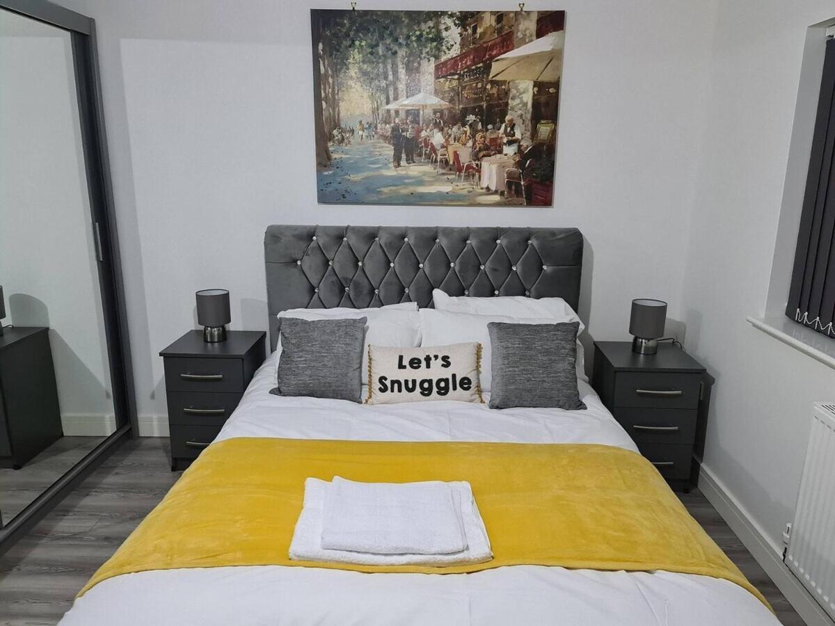 Sav Apartments - 2 Bed Cosy Flat Saffron Leicester Kamer foto