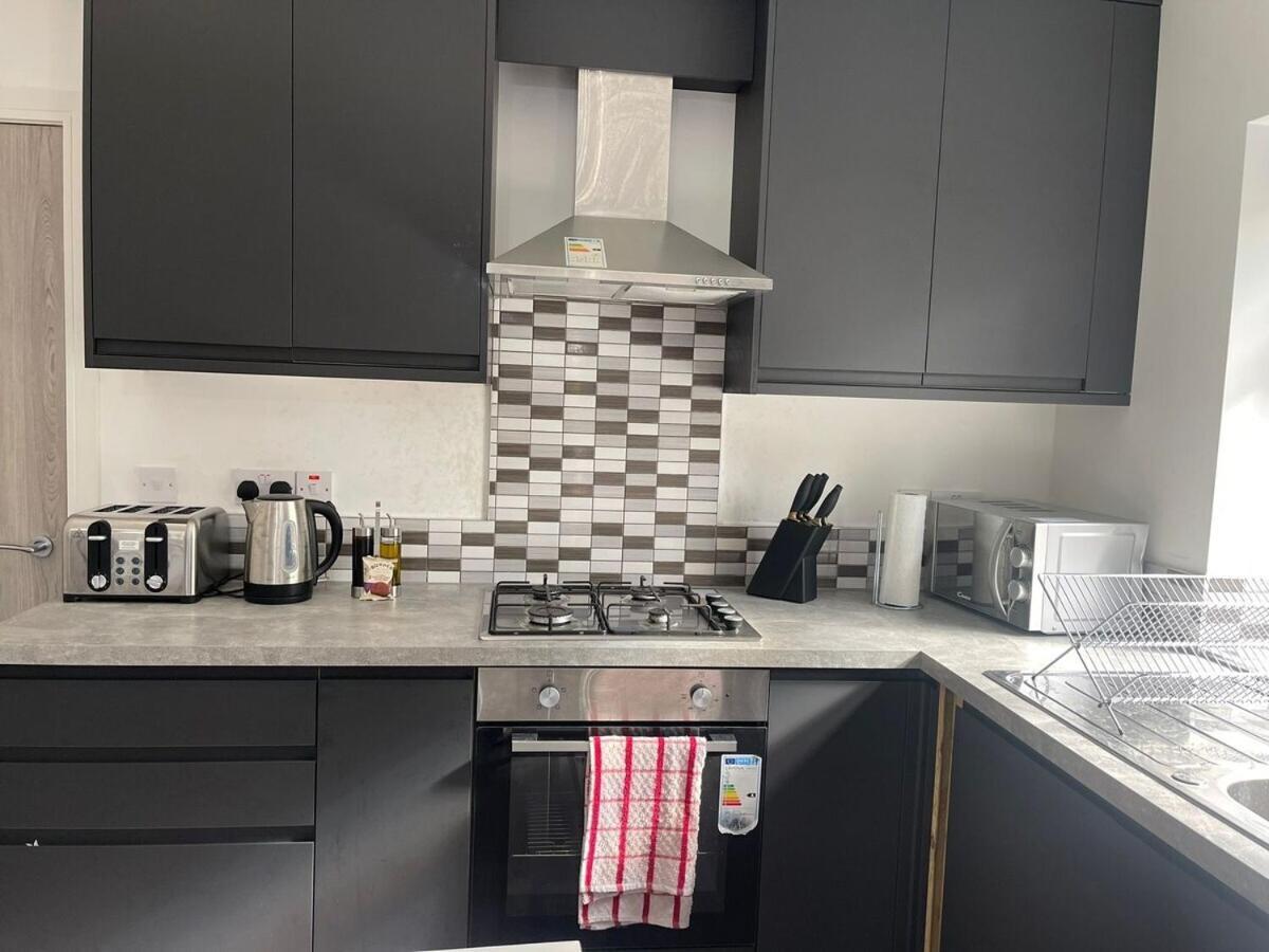 Sav Apartments - 2 Bed Cosy Flat Saffron Leicester Kamer foto