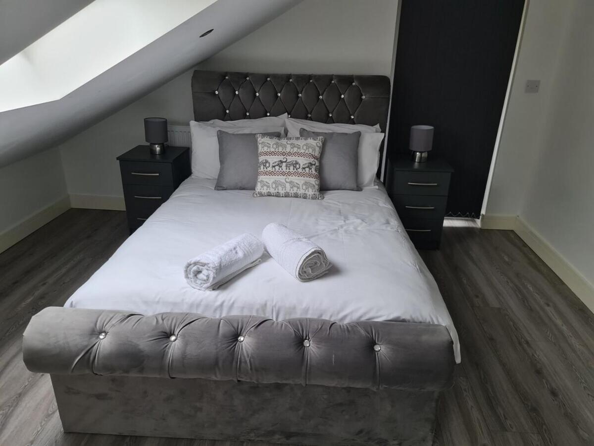 Sav Apartments - 2 Bed Cosy Flat Saffron Leicester Kamer foto