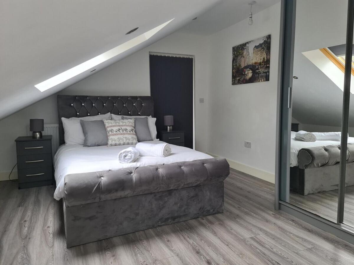 Sav Apartments - 2 Bed Cosy Flat Saffron Leicester Kamer foto