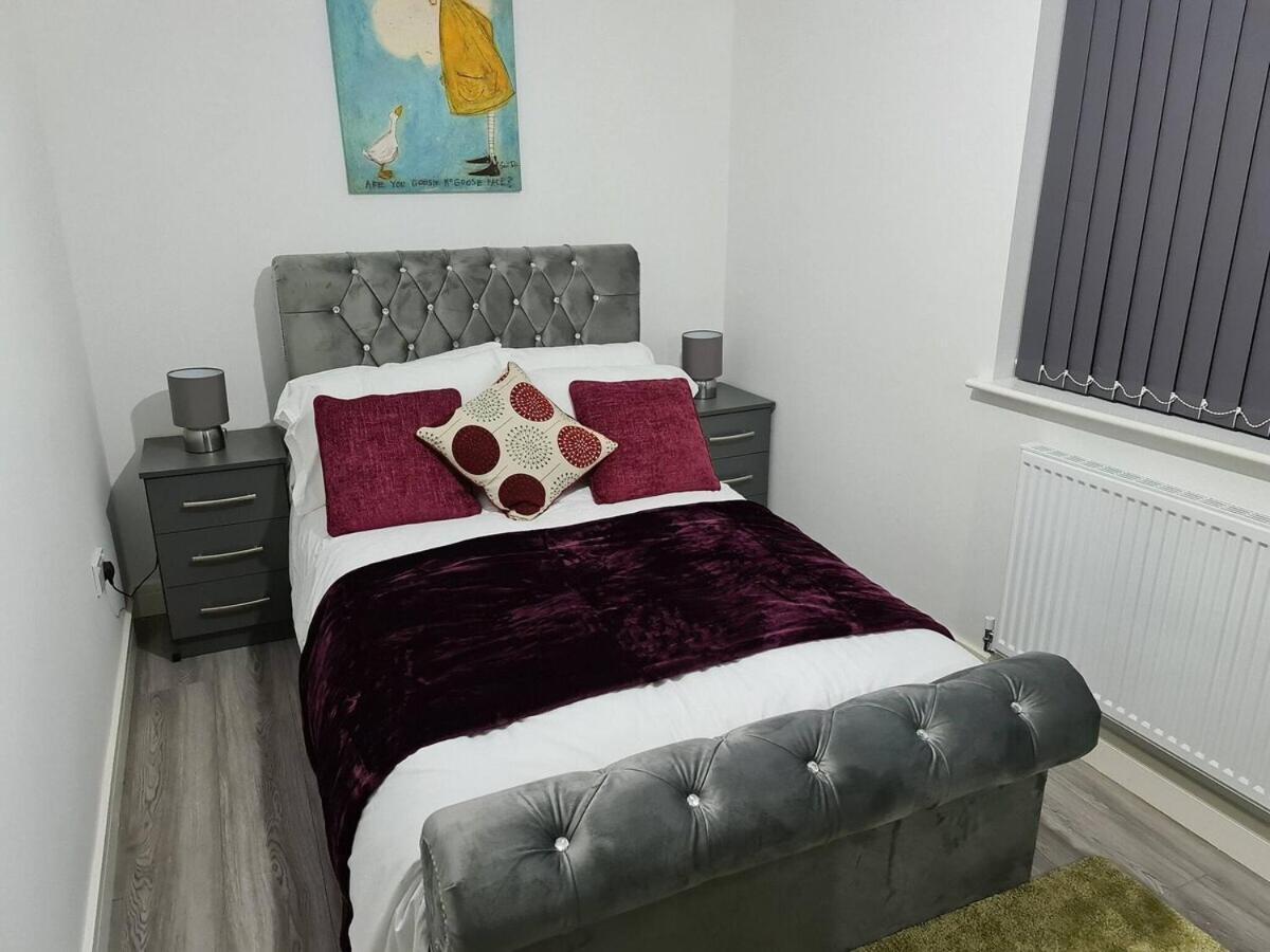 Sav Apartments - 2 Bed Cosy Flat Saffron Leicester Kamer foto